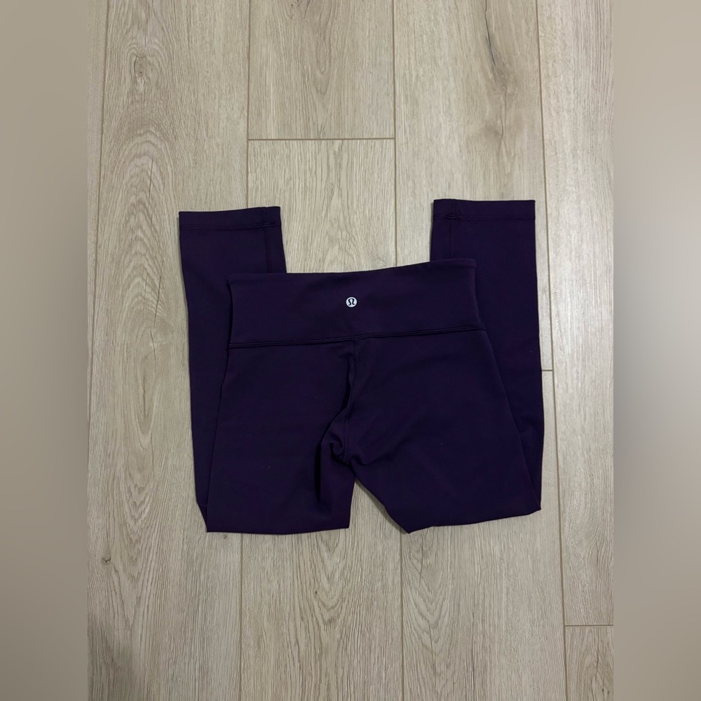 Lululemon Purple Align Leggings 21” Crop - Size 4